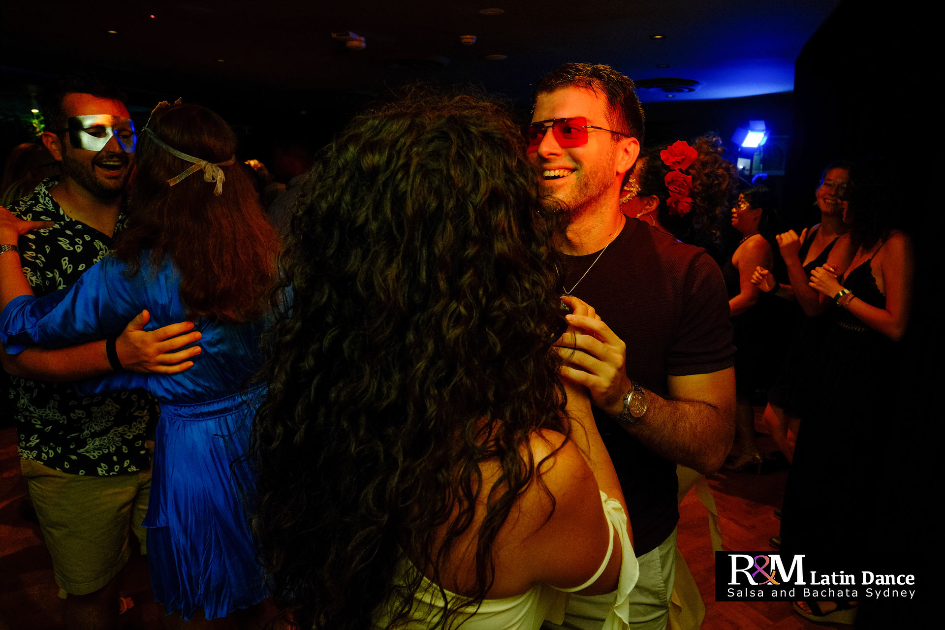 Masquerade Ball R&M Latin Dance 2025 Pictures Salsa and Bachata dance party in Sydney, Australia