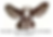 Basset hound with large ears spreads out, centered on a white background. Text below reads: "God gave us two ears and one mouth for a reason..."