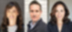 Left to right: Mariana Acuña Acosta, Tyler Mitchell, Michelle Slavich