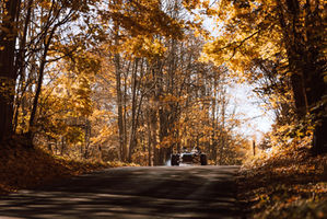 Sportauto jäädvustamine Eestis.