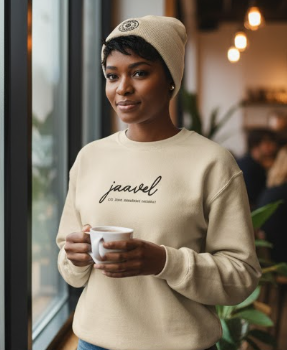 Jaavel Unisex Sweatshirt (Sandstone)