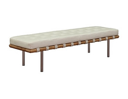 off white leather bench dreamscene creative 