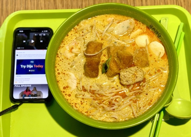 The Malaysian Laksa at "Coconut Tree"