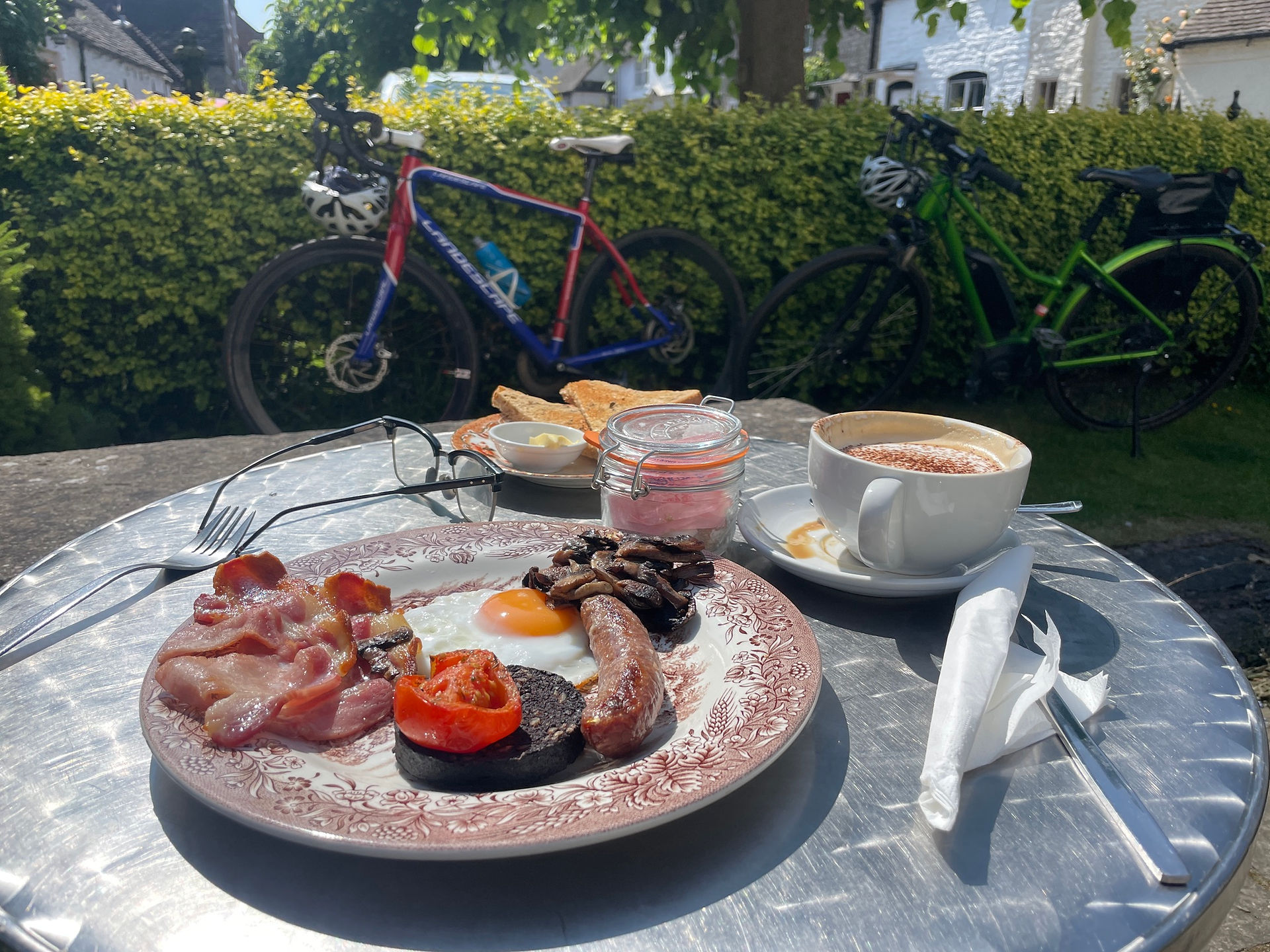 The full English breakfast at Barrow St Cafe review