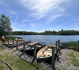 Fly Fishing Lake And Boats 