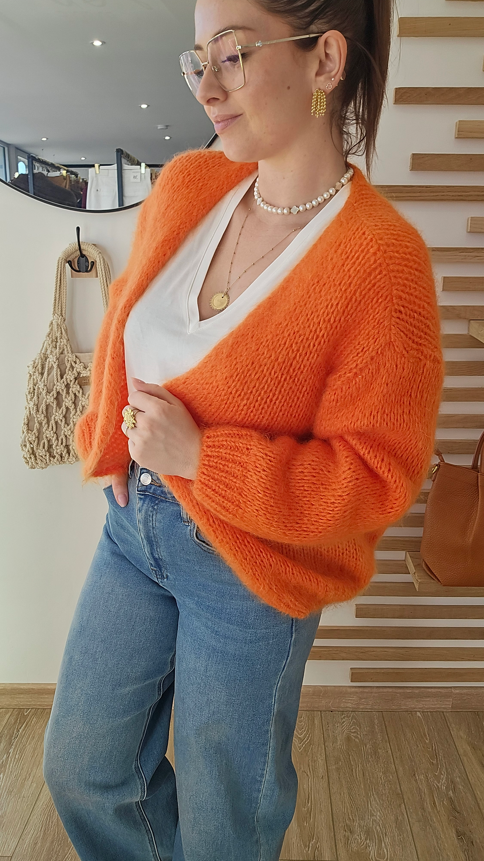 Miniature : Gilet oversize