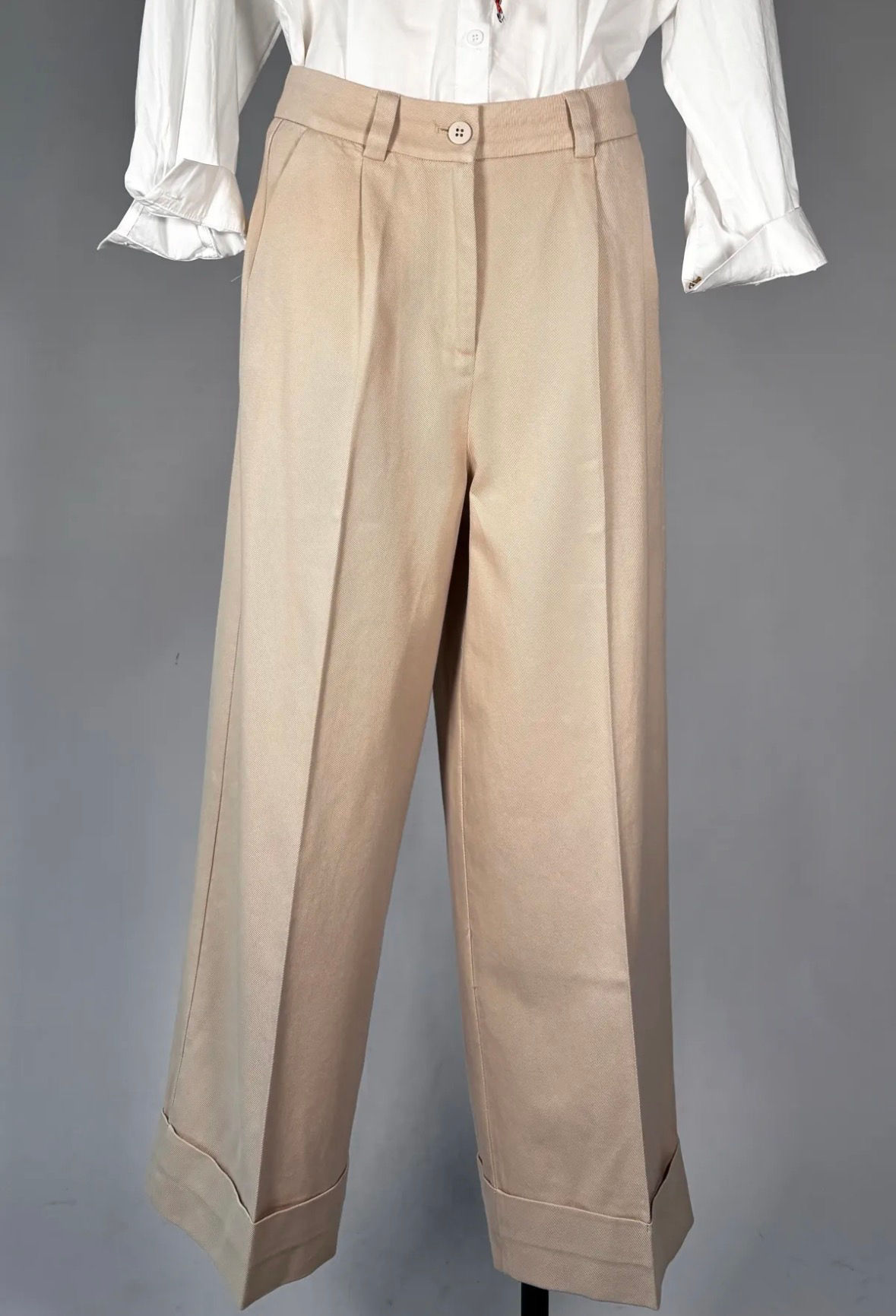 PANT LARGE BEIGE TYRIA