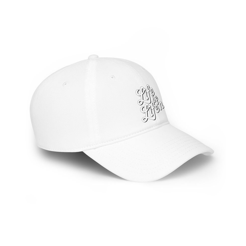 Thumbnail: Life Be Life'N Baseball Cap | Black