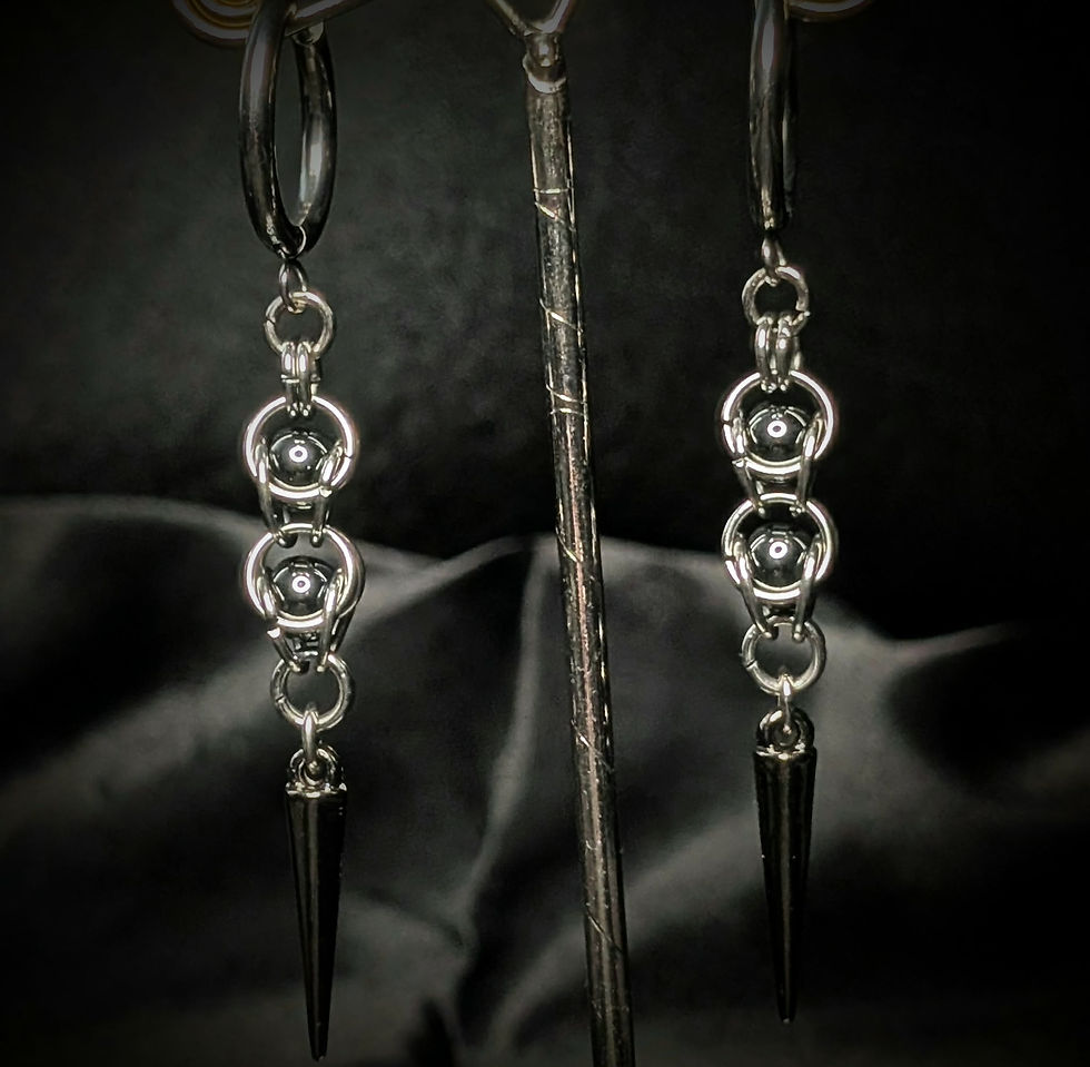 Thumbnail: King Scorpio Stainless Earrings