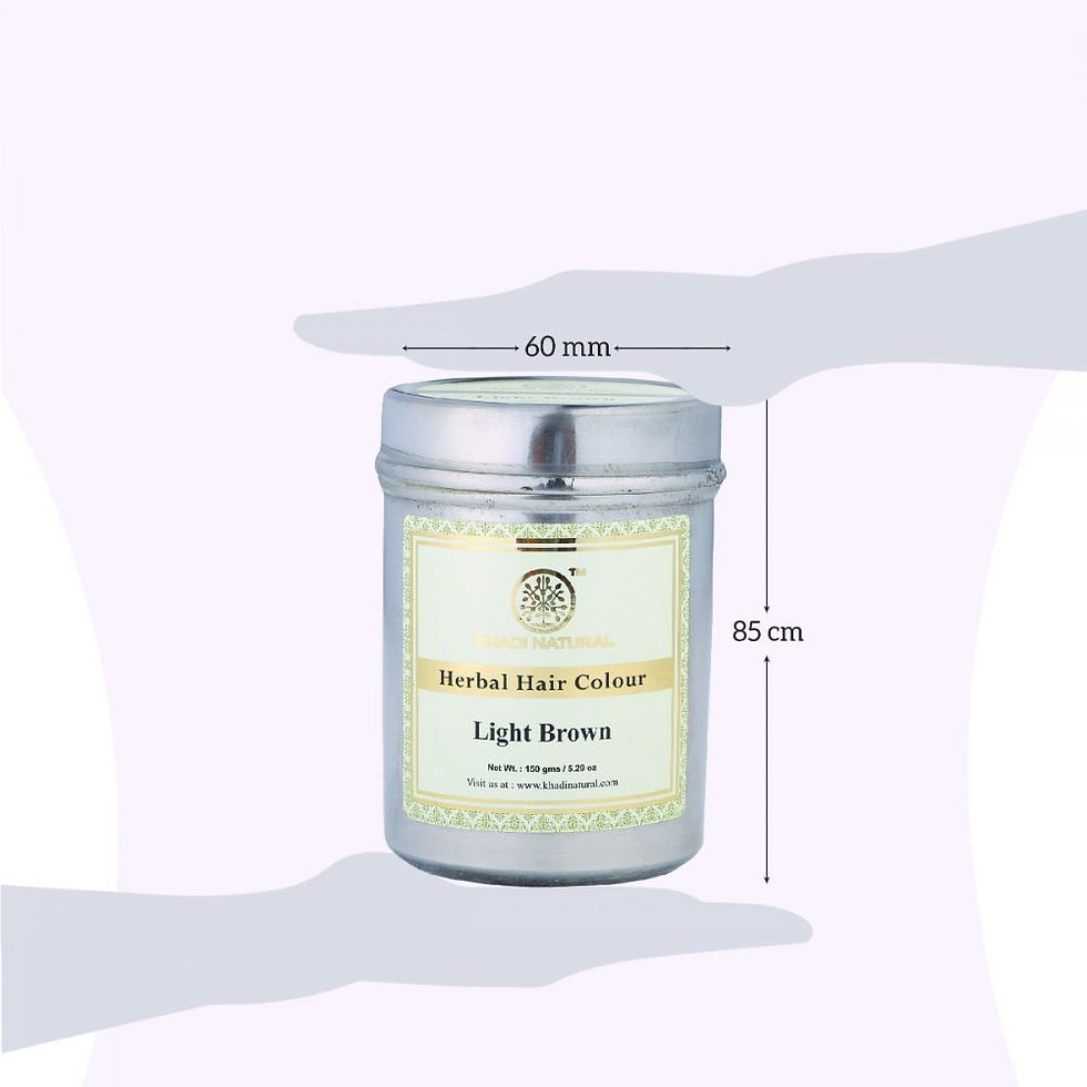 Thumbnail: Khadi Natural Herbal Hair Colour Light Brown