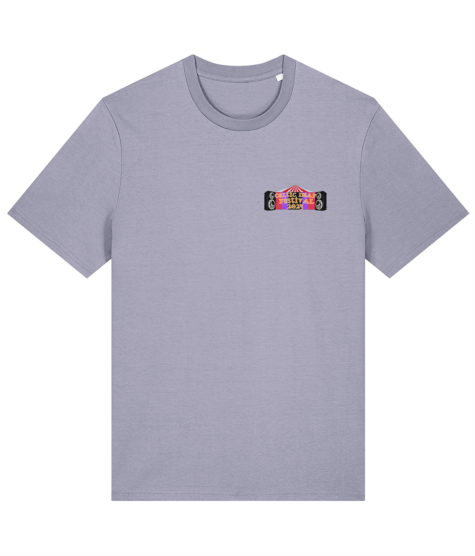 Thumbnail: Celtic Deaf Festival T-Shirt (Front Only)(Speaker Logo)