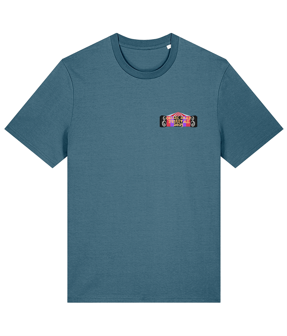 Thumbnail: Celtic Deaf Festival T-Shirt (Front Only)(Speaker Logo)