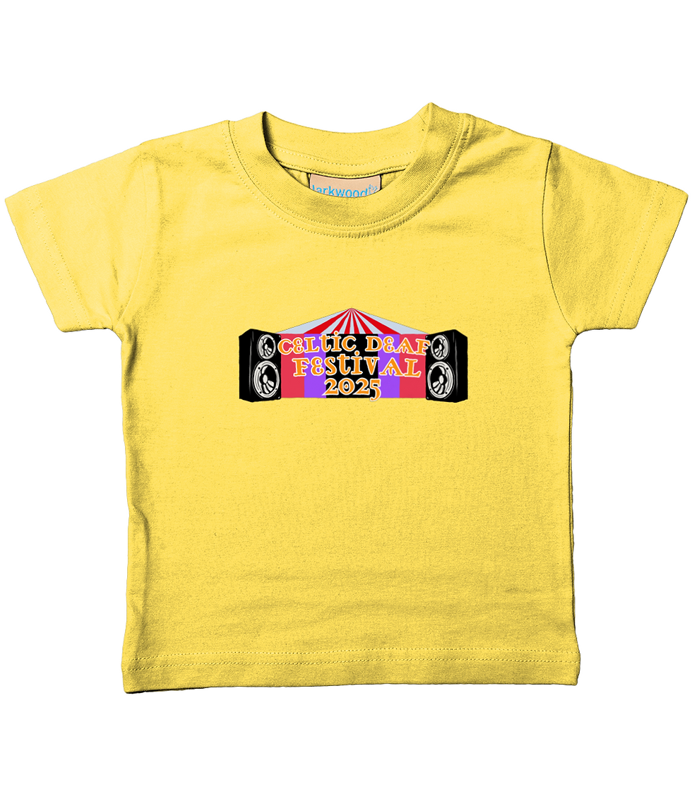 Thumbnail: Baby/Toddler T-Shirt (Double Sided)(Speaker Logo)
