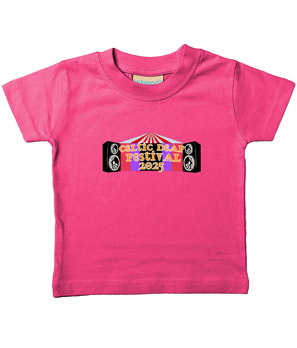Thumbnail: Baby/Toddler T-Shirt (Front Only)(Speaker Logo)