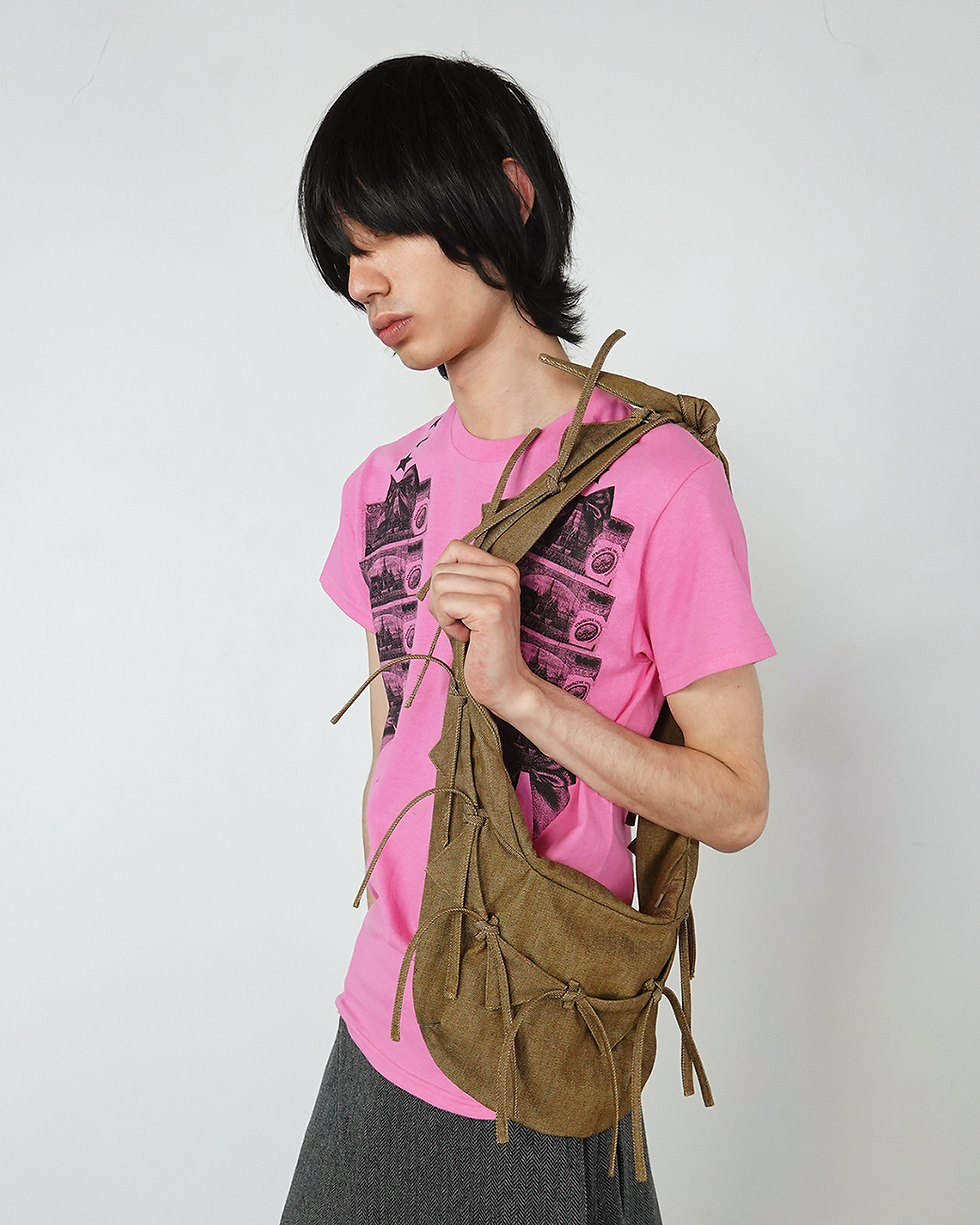 Thumbnail: Mini Talisman Bag (Brown denim)