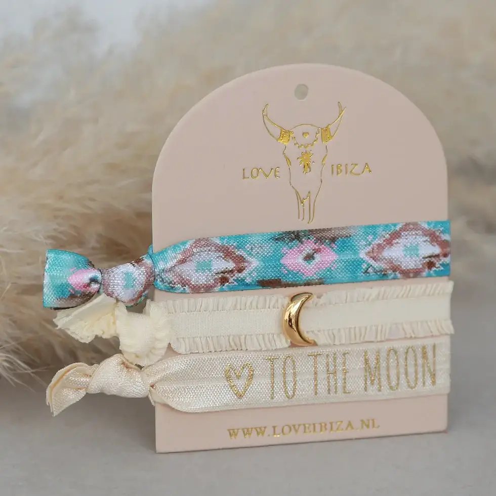 Gummibänder "Moon" von Love Ibiza