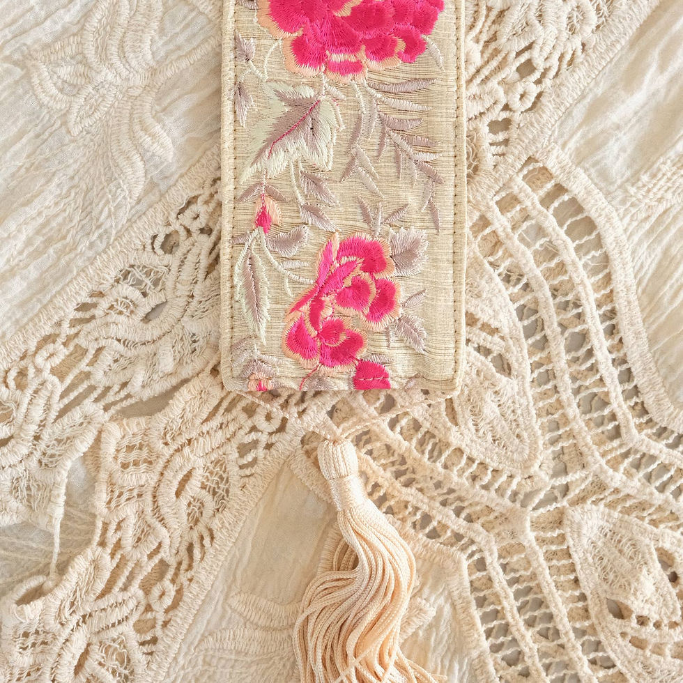 Lesezeichen "Pinky Rose" von La N'atelier