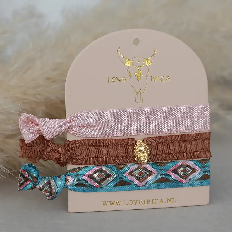 Gummibänder "Buddha" von Love Ibiza