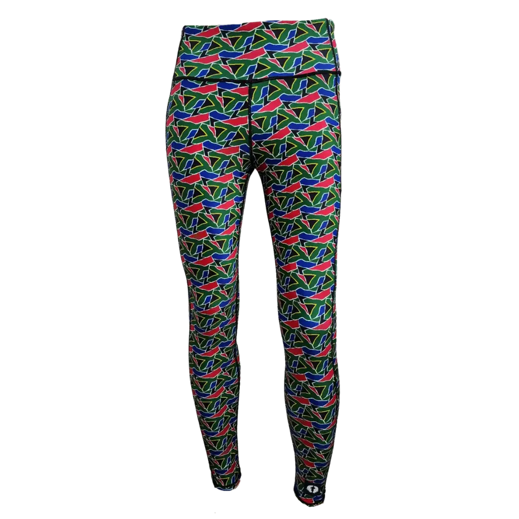 HIGH WAIST FULL LENGTH - SA FLAG