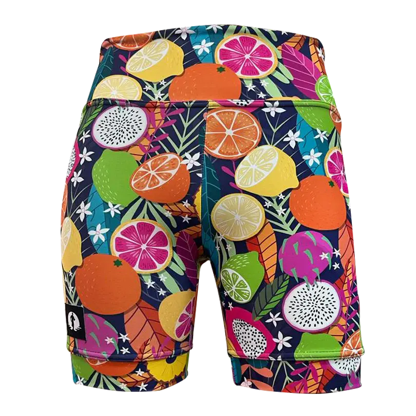HIGH WAIST FUNKY PANTS - FRUITY