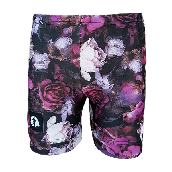 KIDS FUNKY PANTS - NOTTEN PURPLE ROSES