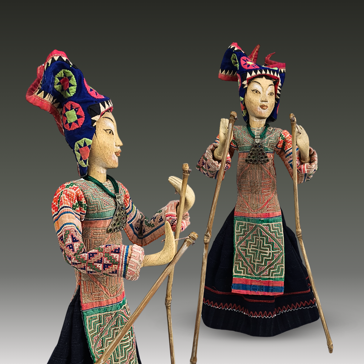 Unique tribal puppet