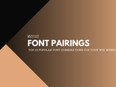 Top 10 Popular Font Combinations Suited for Your Wix Website