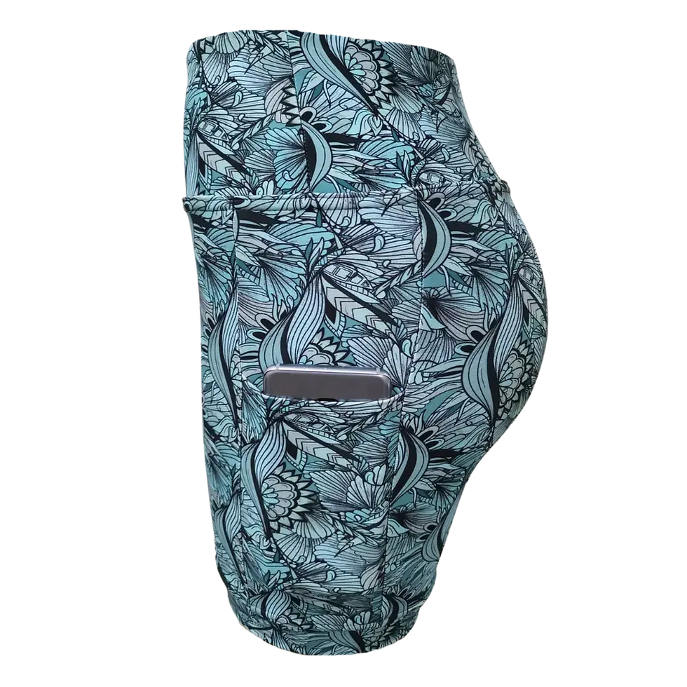 HIGH WAIST FUNKY PANTS - FANTASY JUNGLE