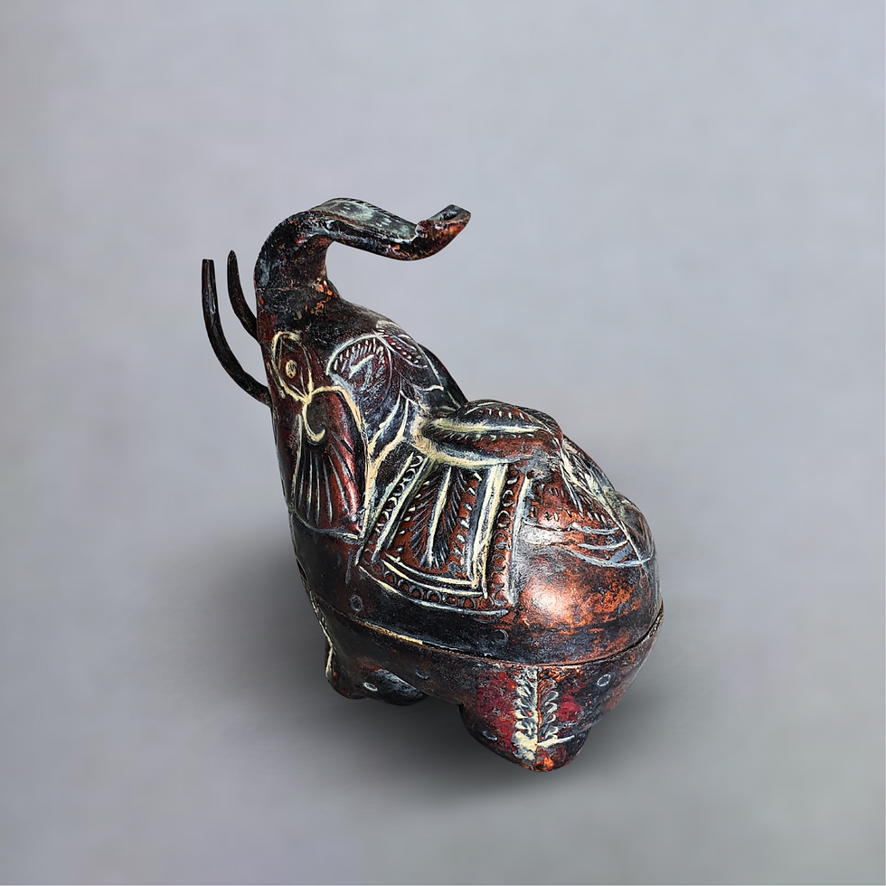 Thumbnail: Elephant Copper box