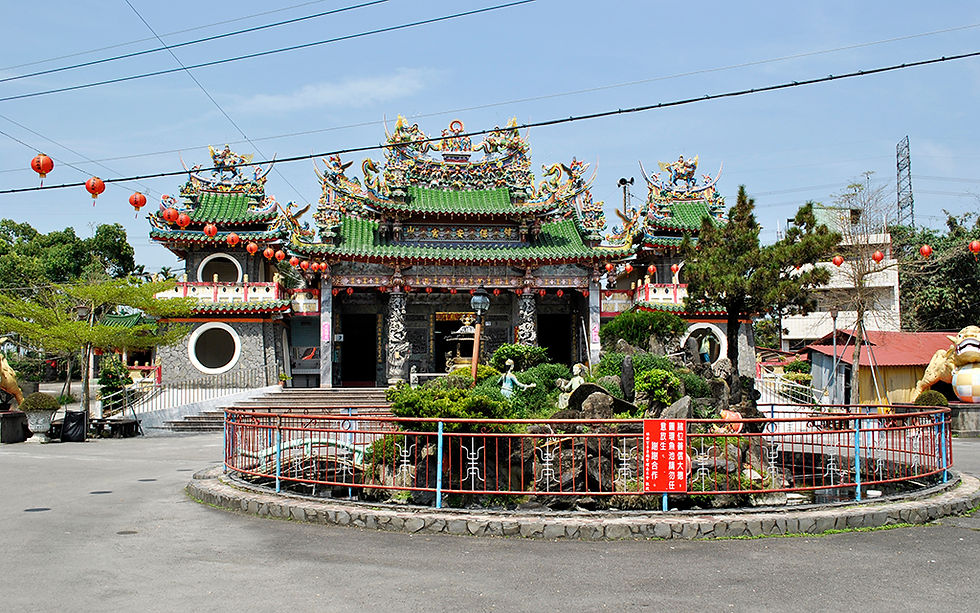 竹山李勇廟外觀