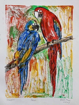 鸚鵡 monoprint.jpg
