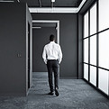Wrongful terminated employee leaving office