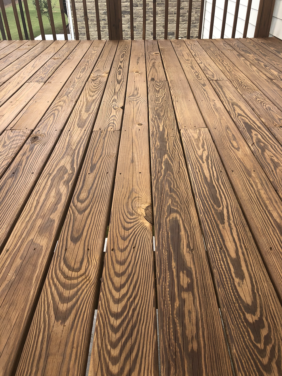 Deck Sealing