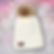 BAM White Pom Pom Hat