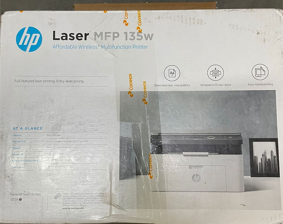 Miniatura: Multifuncional HP Laserjet MPF 135W (Monocromática/ Wi-Fi/ USB/ 220V) Branca