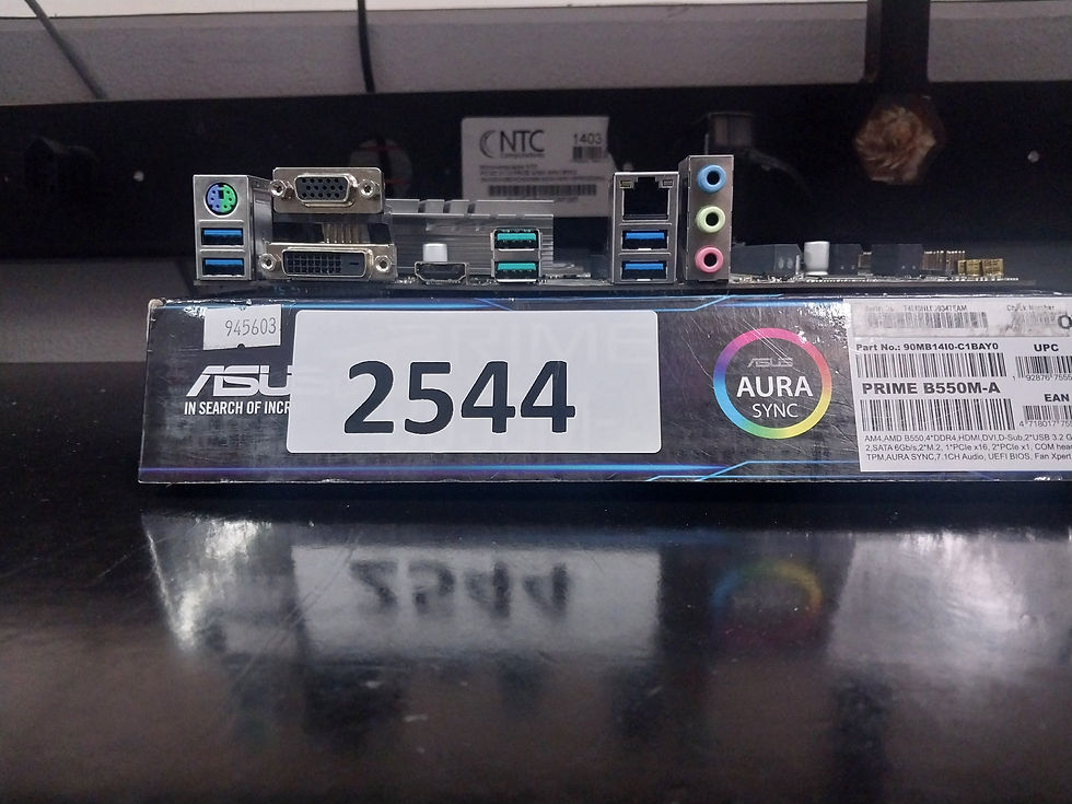 Miniatura: Placa Mãe Asus PRIME B550M-A (AM4/4xDDR4/VGA/DVI-D/HDMI/M.2/USB3.2)