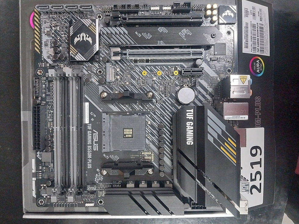 Miniatura: Placa Mãe Asus TUF GAMING B550M-PLUS AM4 DDR4 HDMI DisplayPort M.2 USB mATX