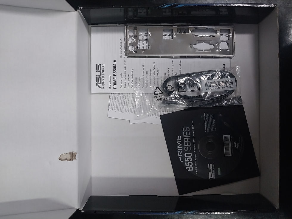 Miniatura: Placa Mãe Asus PRIME B550M-A (AM4/4xDDR4/VGA/DVI-D/HDMI/M.2/USB3.2)