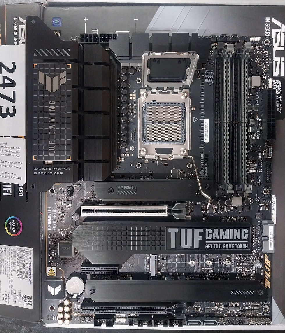 Miniatura: Placa Mãe Asus TUF GAMING X670E-PLUS (AM5/4xDDR5/DisplayPort/HDMI/M.2 /USB3.2/R