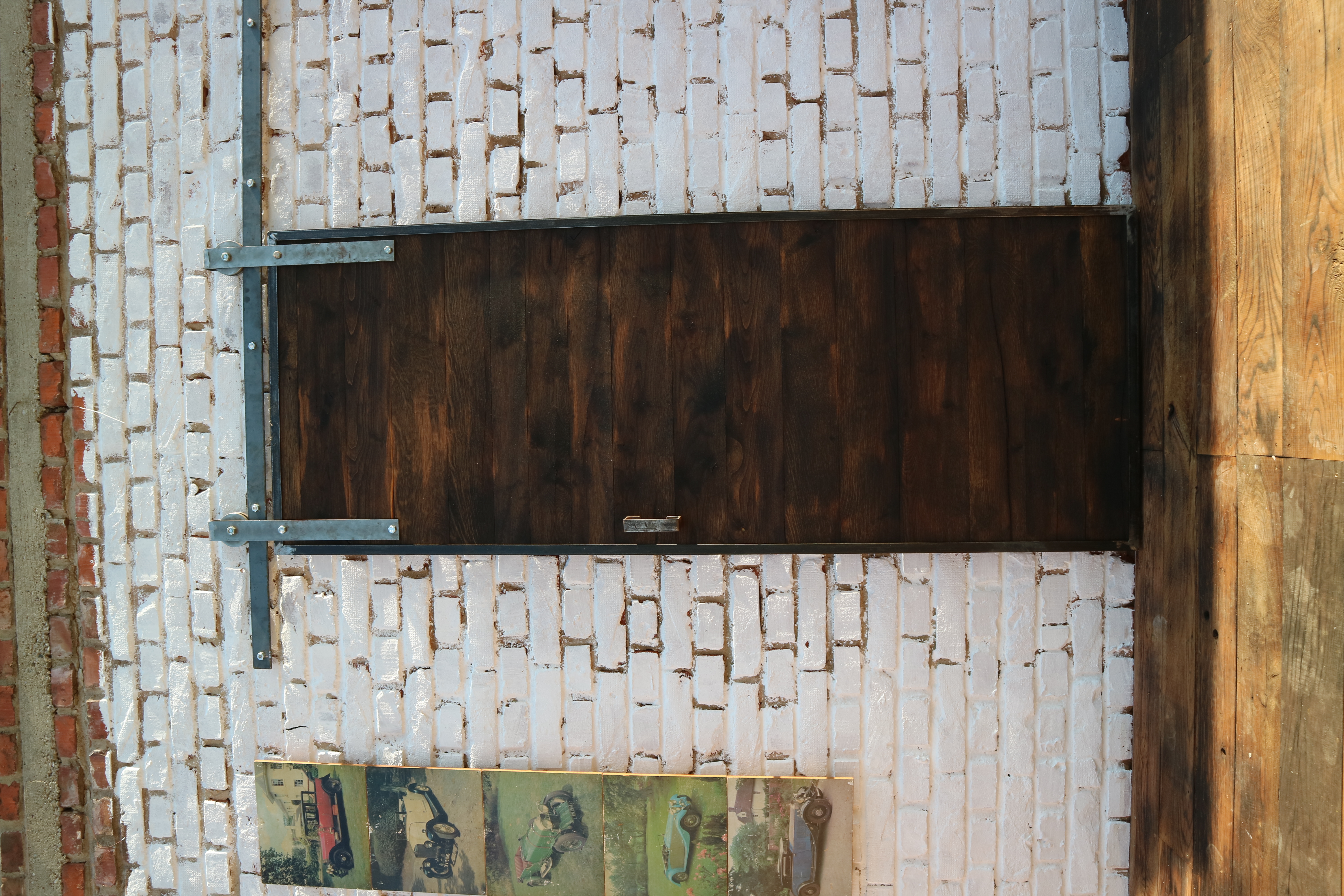 Platinum Oak Sliding Door
