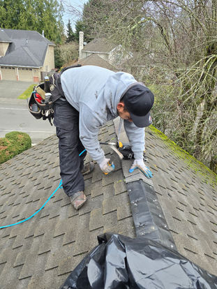 Fast emergency roof repair service for leaking bedroom ceiling