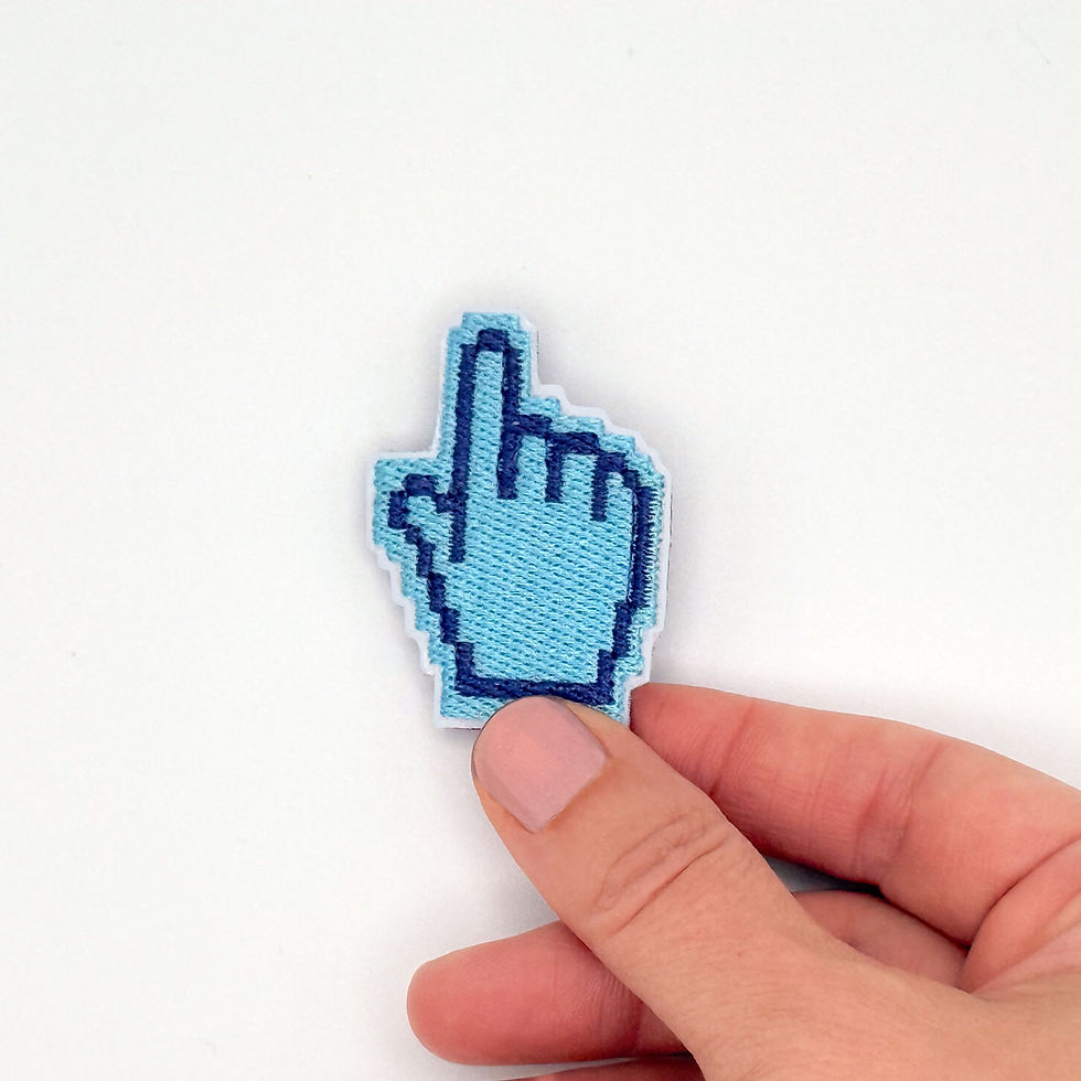 “Click” Pixel Pin – The tap that hits the mark