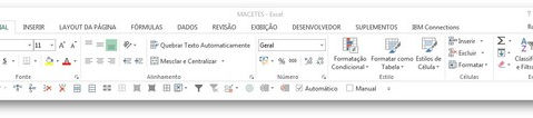 EXCEL - BARRA DE ACESSO RÁPIDO