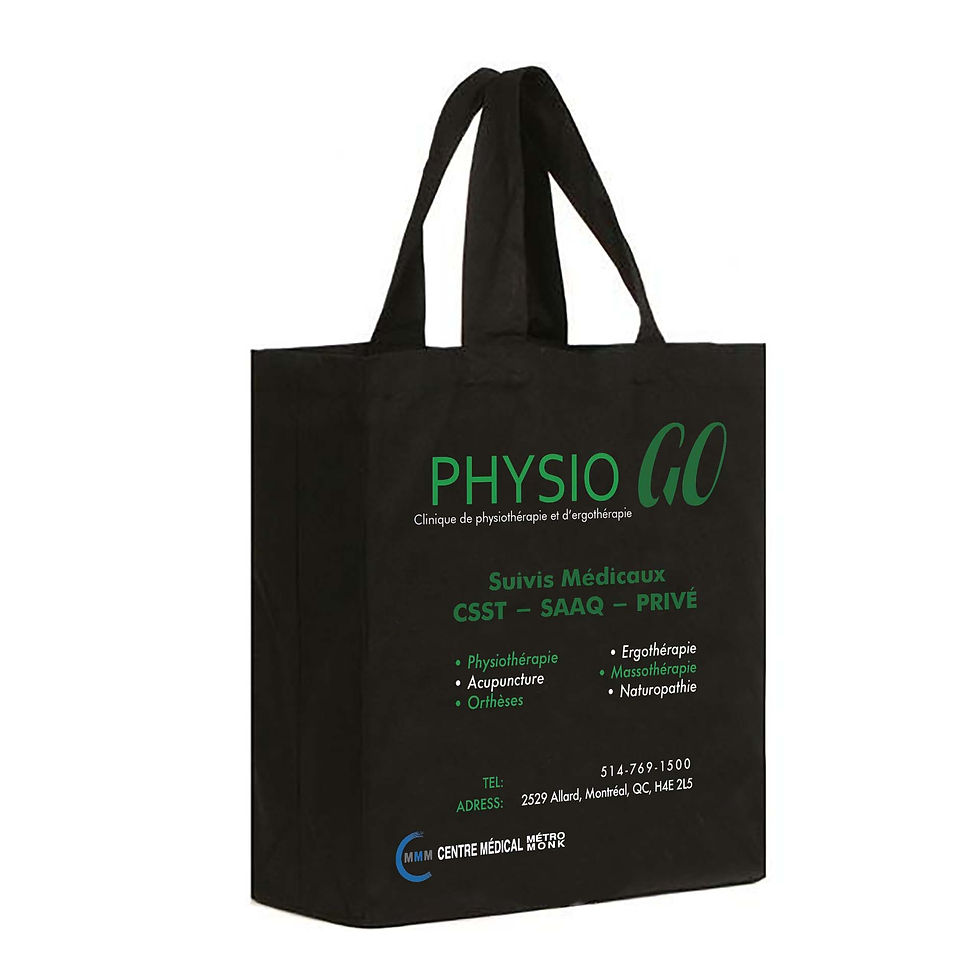 PHYSIO GO袋子mockup