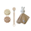Miniatura: Pack x 2  Chupetes + Broche + Apego