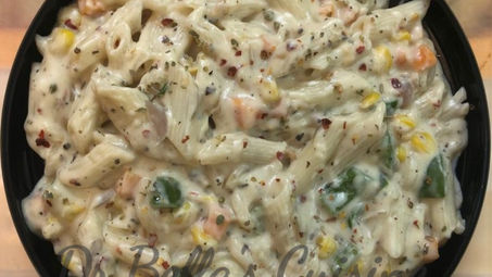 White sauce Italian pasta