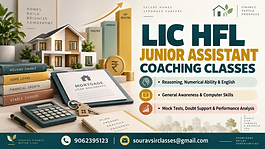 Students preparing in LIC HFL Junior Assistant coaching classes with expert faculty, comprehensive study material, practice questions, mock tests and personalised exam guidance.