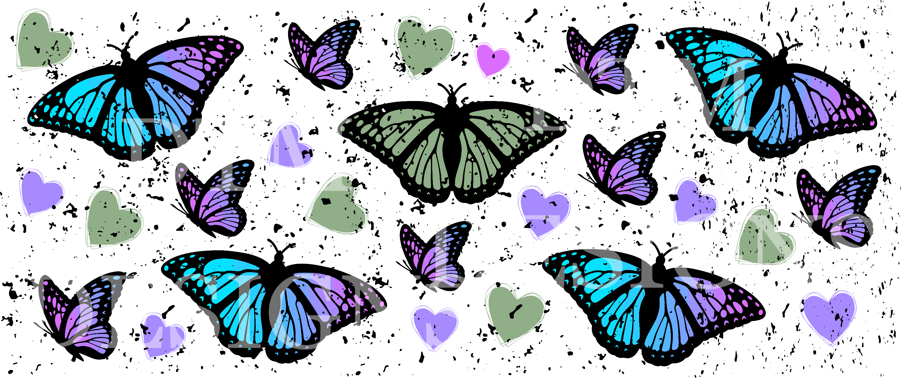 UVDTF Butterflies (2)