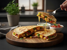 Chapati Quesadilla