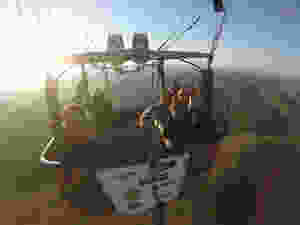 passeio de balão na Serra da Canastra
